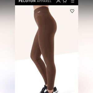 NUX Brown Peloton Leggings